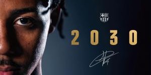 上赛季助球队夺3冠！官方：巴萨与孔德续约至2030年