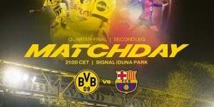 一触即发！多特发海报预热同巴萨的欧冠四分之一决赛次回合比赛