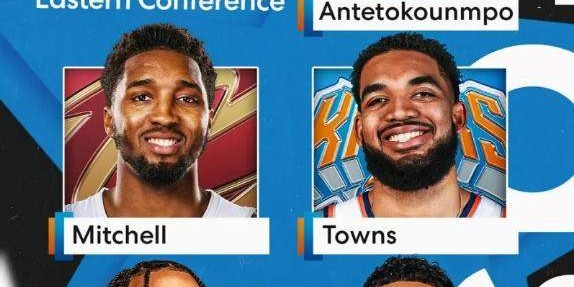 开云app官网-2025全明星首发揭晓 詹库杜领衔 唐斯SGA入选